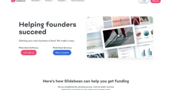 slidebean homepage