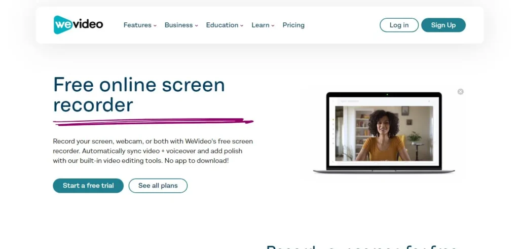 wevideo screen recorder